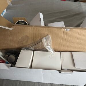 White Security Camera System